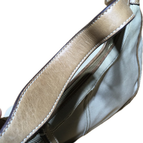 Coach Hampton Canvas Leather Trim with Matching Wristlet - Picture 8 of 13